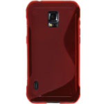 Silicone Samsung G870 Galaxy S5 Active style red