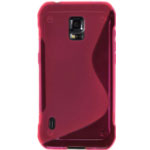  Silicone Samsung G870 Galaxy S5 Active style rose red
