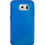  Silicone Samsung G9200 Galaxy S6 style blue