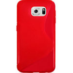  Silicone Samsung G9200 Galaxy S6 style red