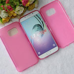  Silicone Samsung G9350 Galaxy S7 Edge pudding pink