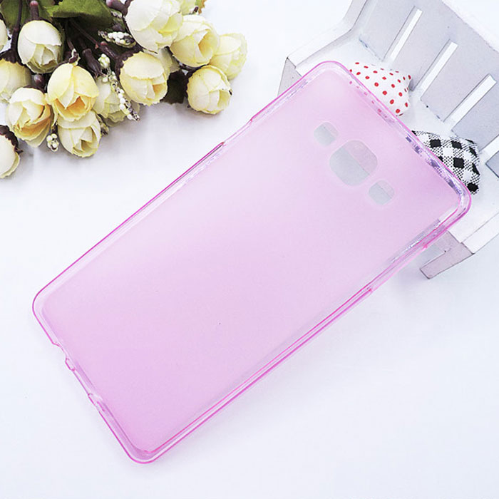  Silicone Samsung Galaxy A7 pudding pink