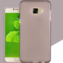  Silicone Samsung Galaxy C5 Pro pudding grey