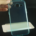  Silicone Samsung Galaxy J2 Pro blue transparent