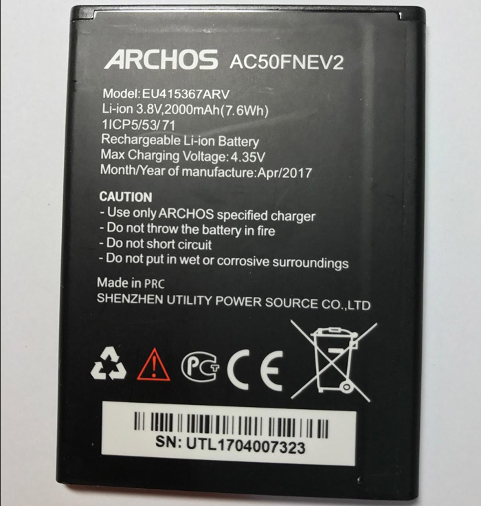 AC50FNEV216GB battery -  01