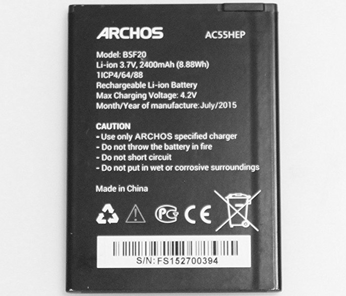 AC55HEP battery -  01