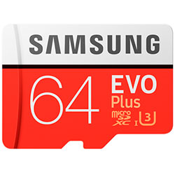 Samsung 64 Gb Evo Plus (U3)