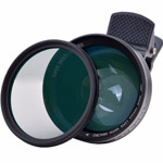 APL-0.63X Wide Angle 12.5X Macro CPL Lens 52 mm