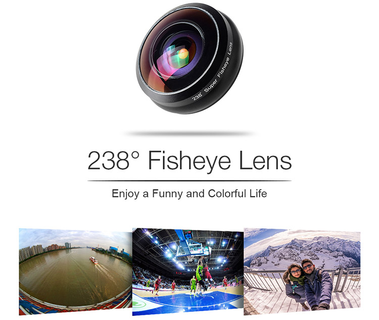 APL-238F Super Fisheye Lens 0.2X -  01