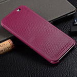  Book Dot case HTC One E8 purple