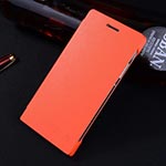  Book Fashion case Huawei Ascend P7 orange