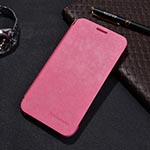  Book Fashion case Lenovo A850 pink