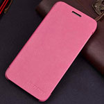  Book Fashion case Lenovo A8 A808 pink