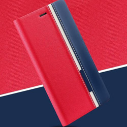  Book Line case Asus ZenFone Max Plus M1 ZB570TL red