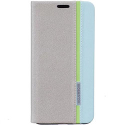  Book Line case Motorola Edge gray