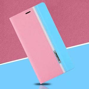  Book Line case Motorola Edge pink