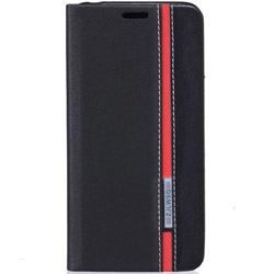  Book Line case Motorola Edge Plus black