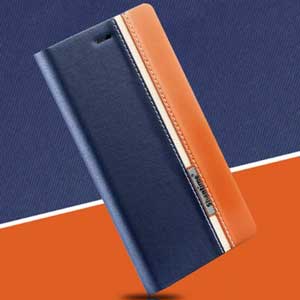  Book Line case Motorola Moto E6i blue