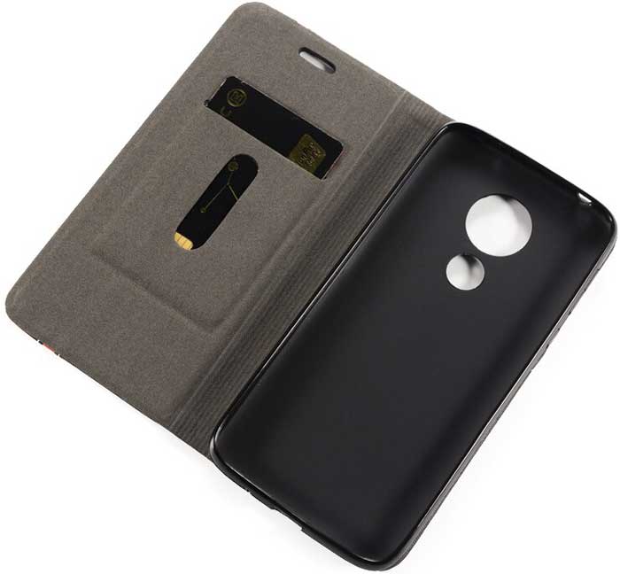  01  Book Line case Motorola Moto G7 Power