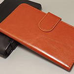  Book wallet-case plus Lenovo A2010 brown