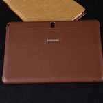 Tablet case Plastic Samsung Galaxy Note 10.1 P600 brown