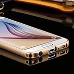  Aluminum bumper Samsung Galaxy S6 gold