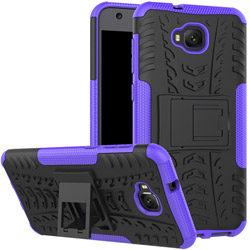  Heavy Duty Case Asus ZenFone 4 Selfie ZB553KL purple