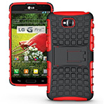  Heavy Duty Case LG D680 G Pro Lite red