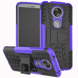  Heavy Duty Case Motorola Moto E5 Plus purple