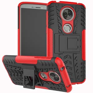 Heavy Duty Case Motorola Moto E5 Plus red