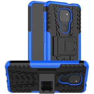  Heavy Duty Case Motorola Moto E7 blue
