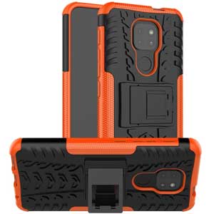  Heavy Duty Case Motorola Moto E7 orange