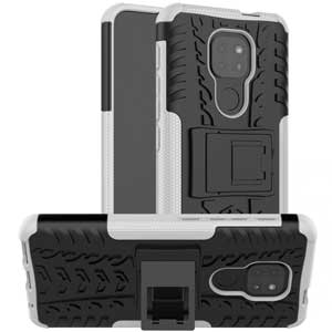  Heavy Duty Case Motorola Moto E7 white