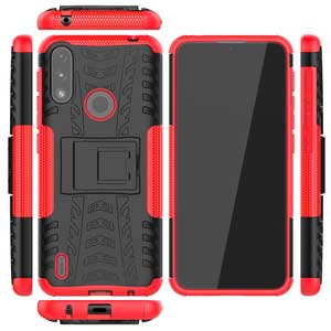  Heavy Duty Case Motorola Moto E7 Power red