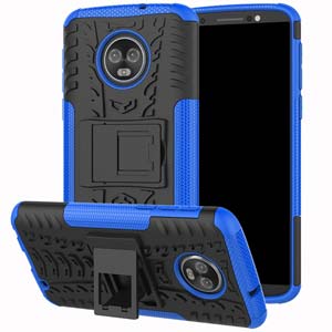  Heavy Duty Case Motorola Moto G6 blue