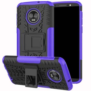  Heavy Duty Case Motorola Moto G6 purple