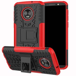  Heavy Duty Case Motorola Moto G6 Plus red