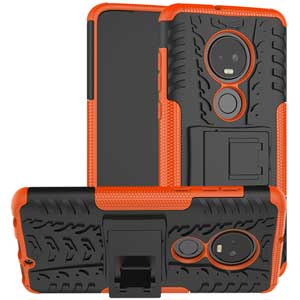  Heavy Duty Case Motorola Moto G7-G7 Plus orange