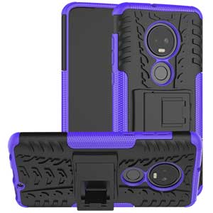  Heavy Duty Case Motorola Moto G7-G7 Plus purple