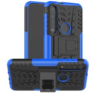  Heavy Duty Case Motorola Moto G8 Plus blue