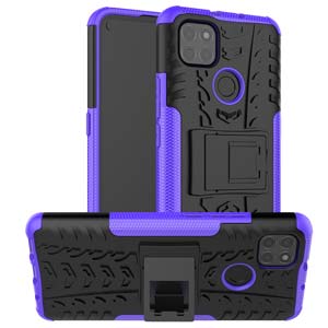  Heavy Duty Case Motorola Moto G 5G purple
