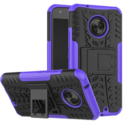  Heavy Duty Case Motorola Moto X4 purple