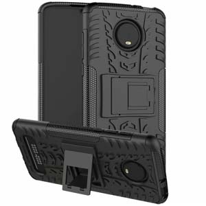  Heavy Duty Case Motorola Moto Z4 Play black