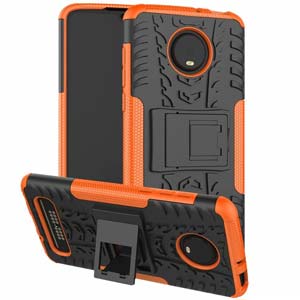  Heavy Duty Case Motorola Moto Z4 Play orange