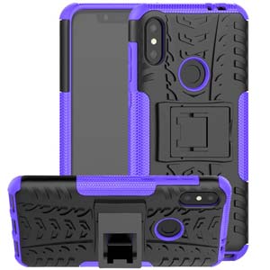  Heavy Duty Case Motorola One Power-P30 Note purple