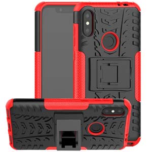  Heavy Duty Case Motorola One Power-P30 Note red
