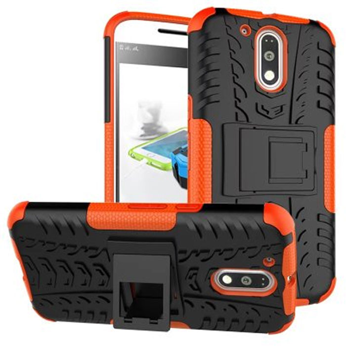  Heavy Duty Case Motorola XT1644 Moto G4 Plus orange