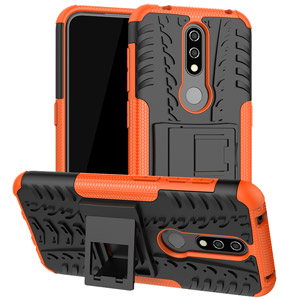  Heavy Duty Case Nokia 7.1 orange