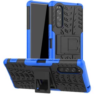 Heavy Duty Case Sony Xperia 5 blue
