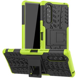 Heavy Duty Case Sony Xperia 5 green